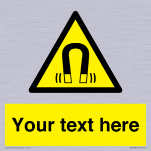 Custom Magnetic Field Sign